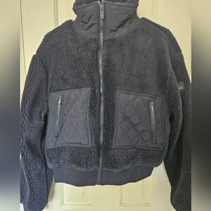 ALO Sherpa Edge Bomber In Navy Size Small